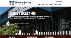 Desktop Screenshot of horseandjockeypub.us